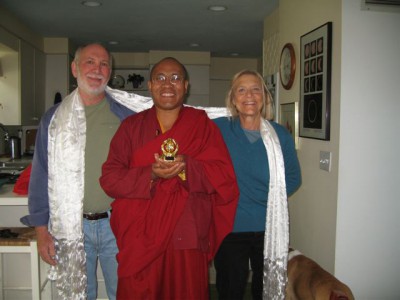 Cathy, Larry, and Lama Karma