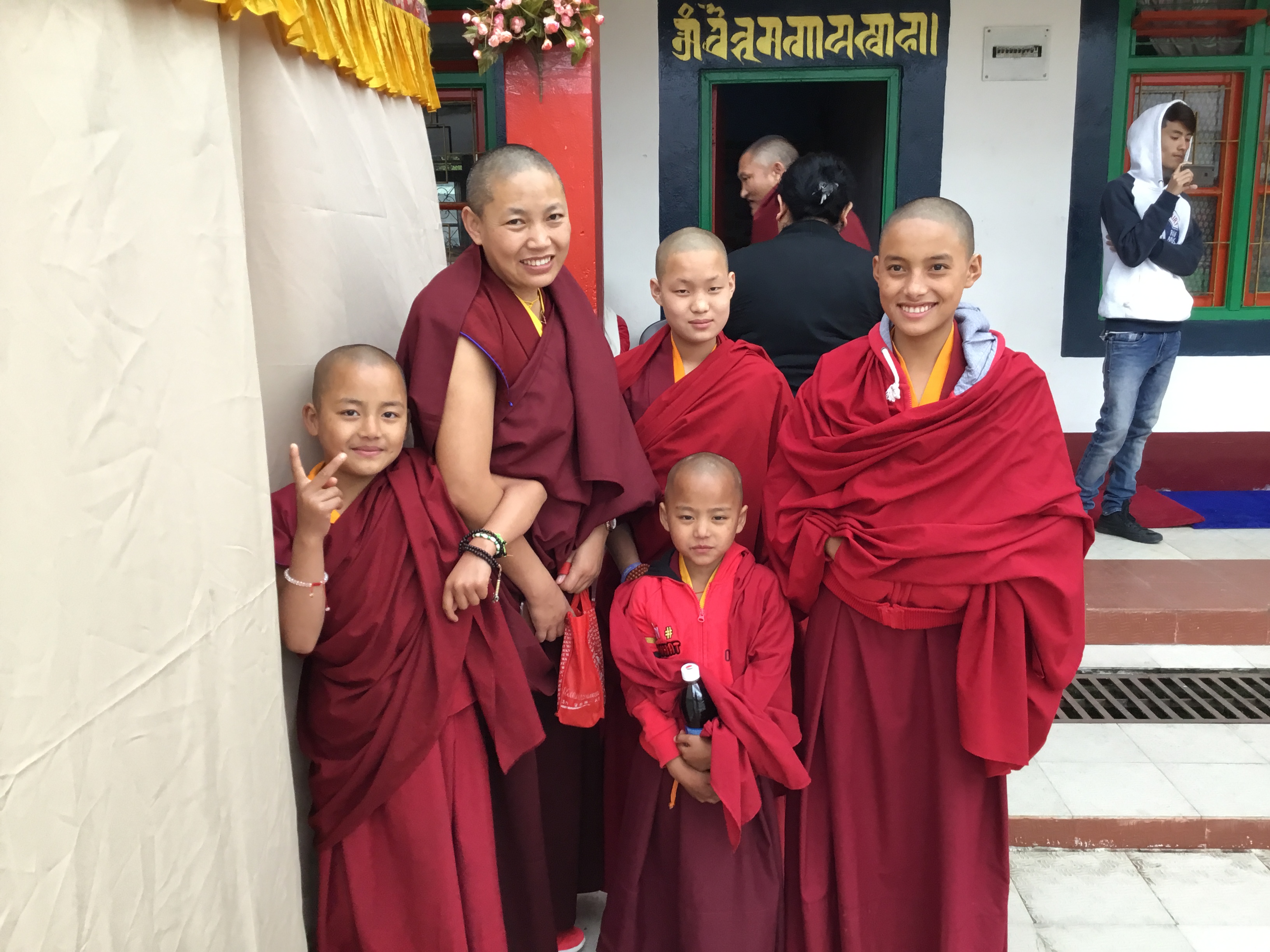 Nuns at Palchen Chosling Lachi Nunnery in Sikkim